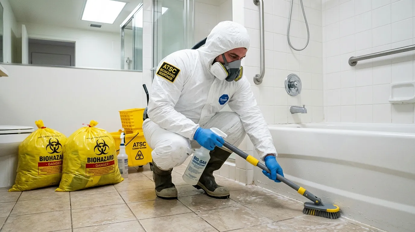 Decontamination equipment deployed for Blood Cleanup in Largo